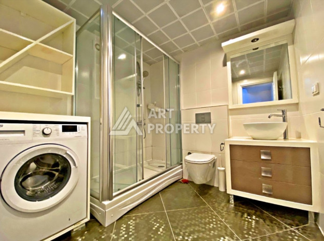 Апартаменты в шикарном комплексе близи моря в районе Кестель планировки 4+1 - Ракурс 11