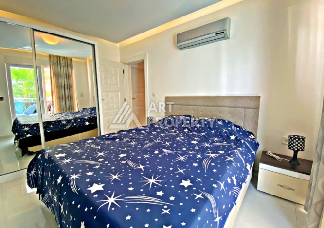 Апартаменты в шикарном комплексе близи моря в районе Кестель планировки 4+1 - Ракурс 18