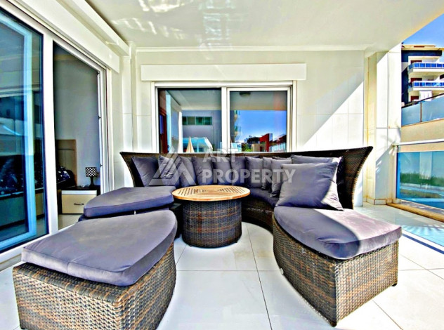 Апартаменты в шикарном комплексе близи моря в районе Кестель планировки 4+1 - Ракурс 20