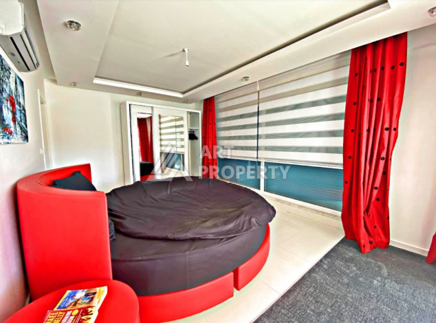 Апартаменты в шикарном комплексе близи моря в районе Кестель планировки 4+1 - Ракурс 21