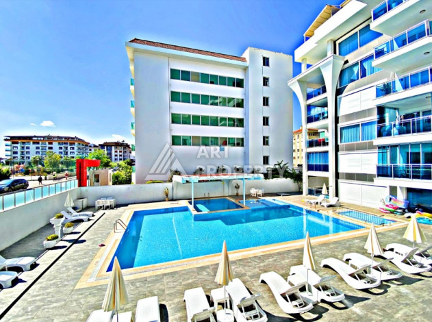 Апартаменты в шикарном комплексе близи моря в районе Кестель планировки 4+1 - Ракурс 28