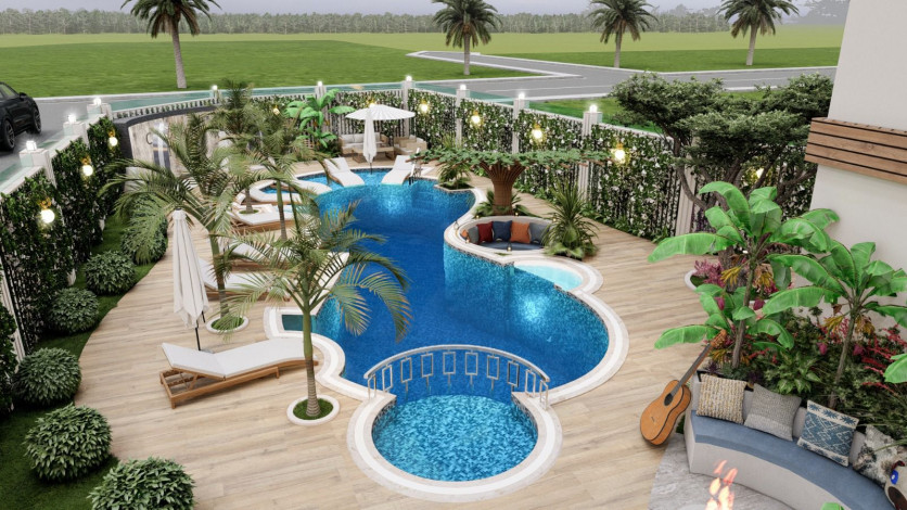 Новый проект в самом сердце Аланьи рядом с пляжем Клеопатра, 56 – 100 м2 - Ракурс 12