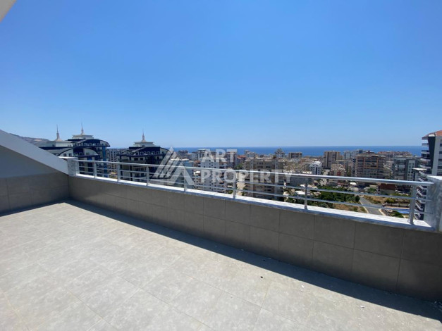 Просторная квартира 4+1, 220м2, с видом на море, в районе Махмутлар - Ракурс 4