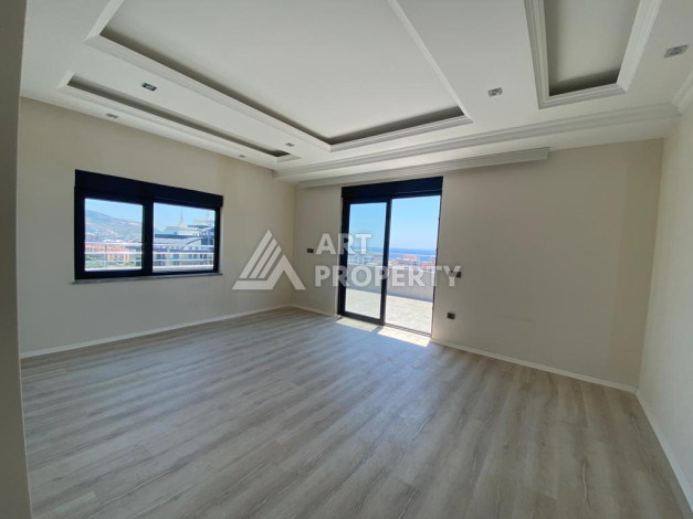 Просторная квартира 4+1, 220м2, с видом на море, в районе Махмутлар - Ракурс 8