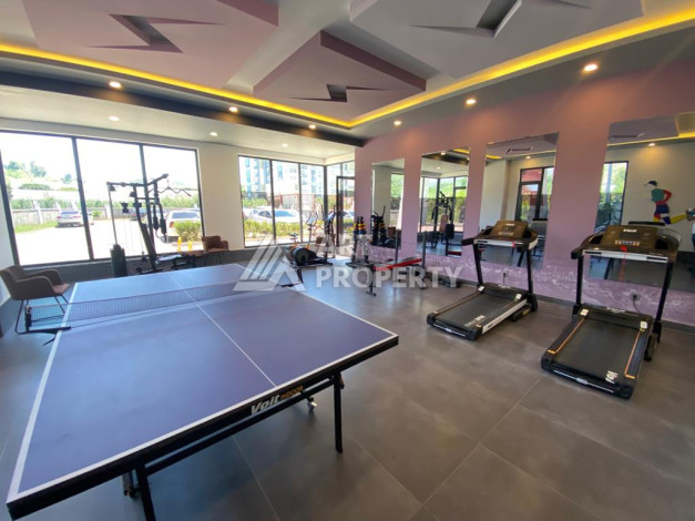 Просторная квартира 4+1, 220м2, с видом на море, в районе Махмутлар - Ракурс 22