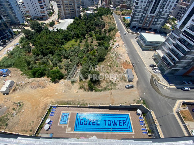 Просторная квартира 4+1, 220м2, с видом на море, в районе Махмутлар - Ракурс 25