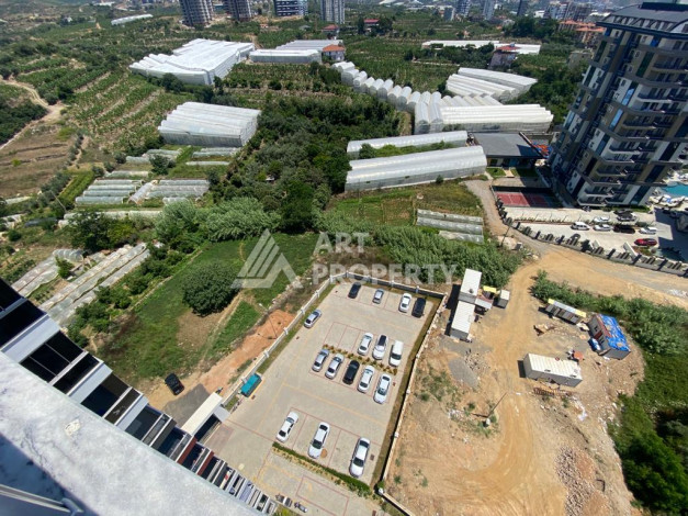 Просторная квартира 4+1, 220м2, с видом на море, в районе Махмутлар - Ракурс 26