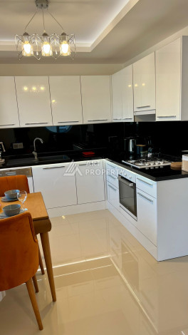 Апартаменты 3+1, 150м2, в комплексе класса люкс, в нескольких минутах ходьбы от пляжа Клеопатра - Ракурс 4