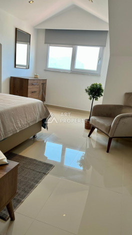 Апартаменты 3+1, 150м2, в комплексе класса люкс, в нескольких минутах ходьбы от пляжа Клеопатра - Ракурс 21