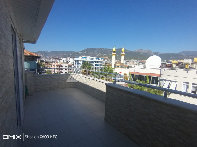 Двухуровневые апартаменты 3+1,  170м2, в развитом районе Оба, всего в 300 метрах от моря. - Ракурс 5