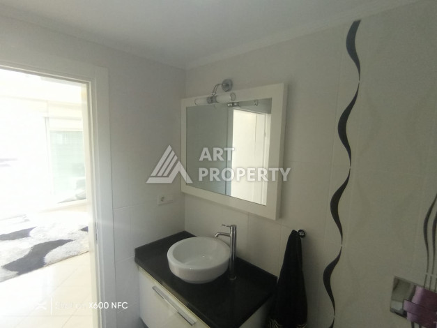 Двухуровневые апартаменты 3+1,  170м2, в развитом районе Оба, всего в 300 метрах от моря. - Ракурс 18