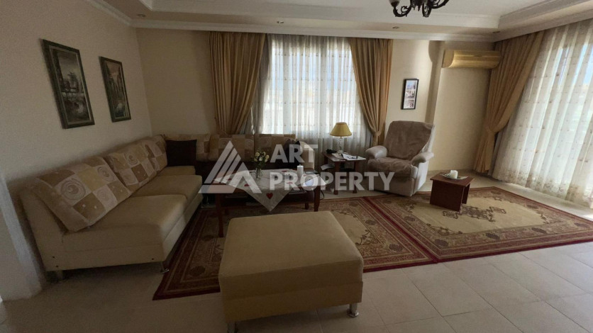 Меблированные апартаменты в комплексе с развитой инфраструктурой в Алании, 160м2 - Ракурс 7