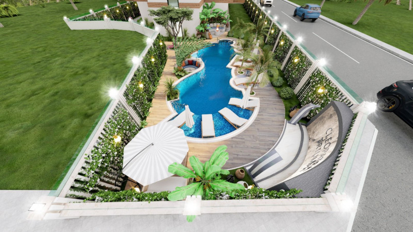 Новый проект в самом сердце Аланьи рядом с пляжем Клеопатра, 56 – 100 м2 - Ракурс 14