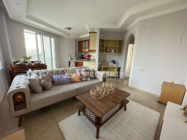 Квартира 1+1, 55м2, в районе Тосмур, в 500 метрах от моря - Ракурс 2