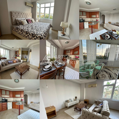 Квартира 1+1, 55м2, в районе Тосмур, в 500 метрах от моря - Ракурс 16