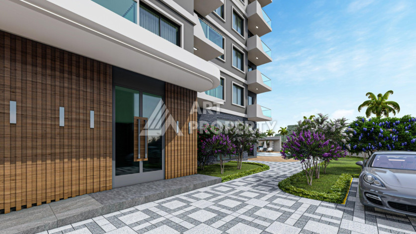 Апартаменты 1+1, 54м2, в комплексе с богатой инфраструктурой, на завершающем этапе строительства. - Ракурс 5