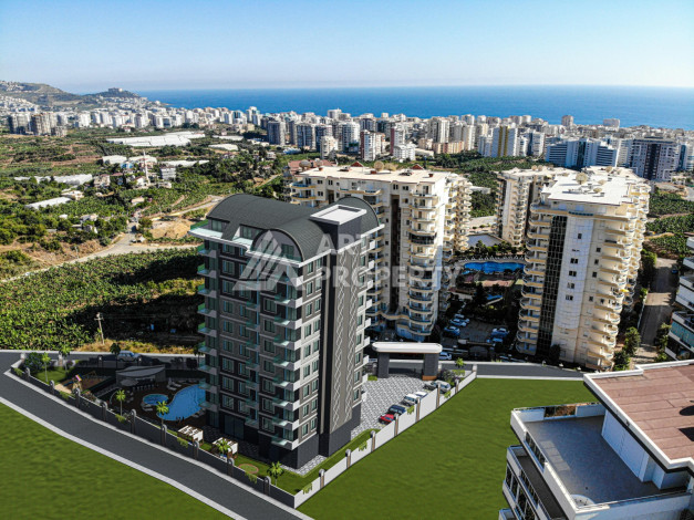 Апартаменты 1+1, 54м2, в комплексе с богатой инфраструктурой, на завершающем этапе строительства. - Ракурс 9