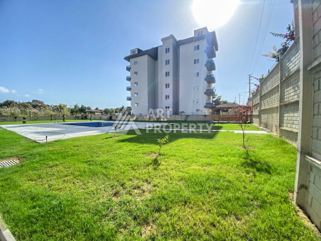 Апартаменты в жилом комплексе с просторной территорией в районе Авсаллар планировки 1+1,55м2 - Ракурс 18