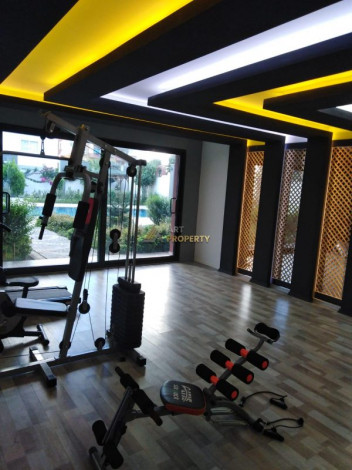 Квартира планировки 1+1 с прекрасным видом на старинный город Наулу в районе Махмутлар Алания, 65 м2. - Ракурс 11