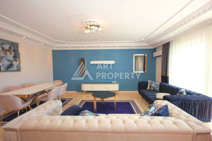 Квартира с потрясающим видом на море и город в районе Махмутлар, планировка 2+1, 115м2 - Ракурс 8