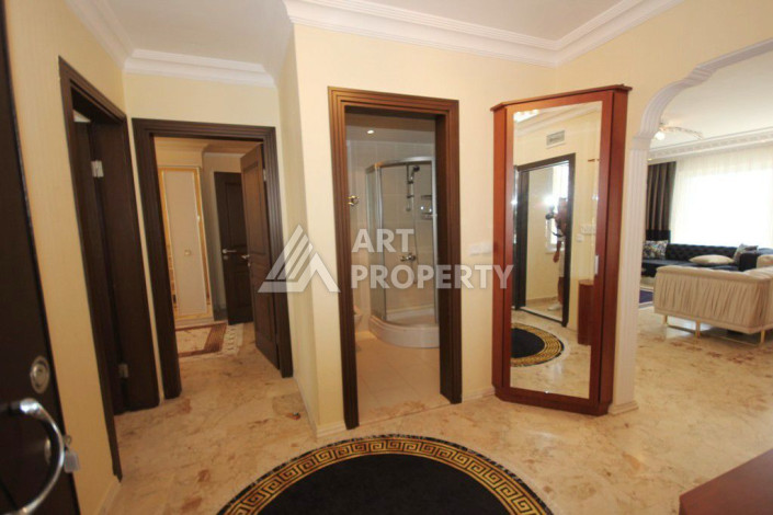 Квартира с потрясающим видом на море и город в районе Махмутлар, планировка 2+1, 115м2 - Ракурс 9