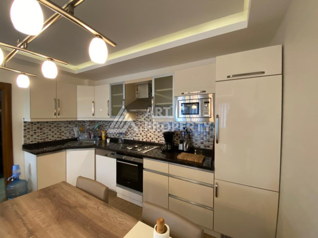 Апартаменты с мебелью планировки 2+1 в престижном районе Оба, 125м2 - Ракурс 14