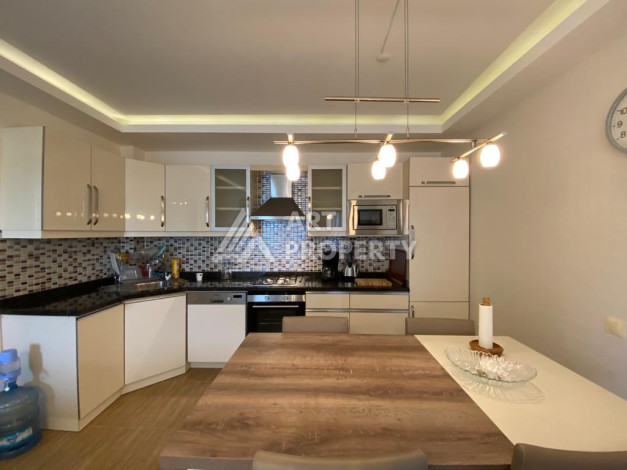 Апартаменты с мебелью планировки 2+1 в престижном районе Оба, 125м2 - Ракурс 15