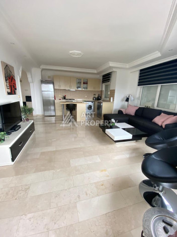 Апартаменты с видом на море планировки 2+1 в районе Тосмур, 115м2 - Ракурс 7