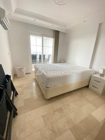 Апартаменты с видом на море планировки 2+1 в районе Тосмур, 115м2 - Ракурс 11