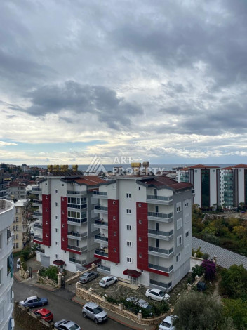 Апартаменты с видом на море планировки 2+1 в районе Тосмур, 115м2 - Ракурс 16