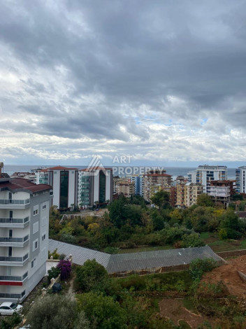 Апартаменты с видом на море планировки 2+1 в районе Тосмур, 115м2 - Ракурс 17