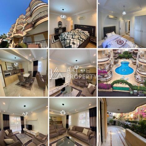 Апартаменты с мебелью планировки 2+1 в районе Оба, 88м2 - Ракурс 2