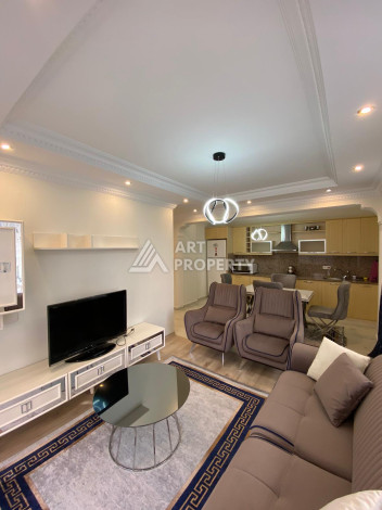 Апартаменты с мебелью планировки 2+1 в районе Оба, 88м2 - Ракурс 7