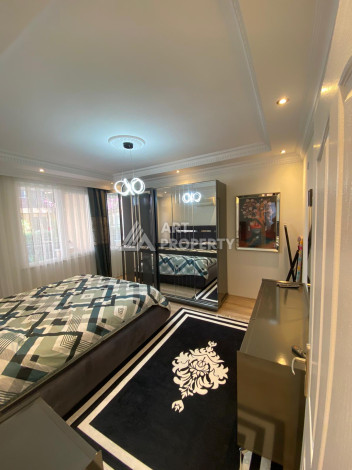 Апартаменты с мебелью планировки 2+1 в районе Оба, 88м2 - Ракурс 9