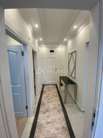 Апартаменты с мебелью планировки 2+1 в районе Оба, 88м2 - Ракурс 12