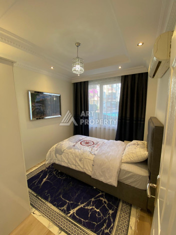 Апартаменты с мебелью планировки 2+1 в районе Оба, 88м2 - Ракурс 13