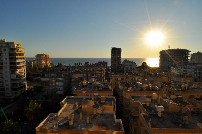 Квартира 1+1 с видом на море в Махмутларе, 65 м2 - Ракурс 4