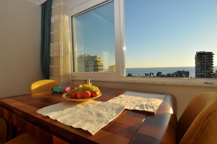 Квартира 1+1 с видом на море в Махмутларе, 65 м2 - Ракурс 7