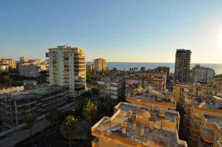 Квартира 1+1 с видом на море в Махмутларе, 65 м2 - Ракурс 9