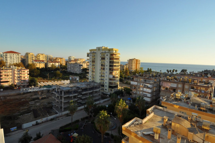 Квартира 1+1 с видом на море в Махмутларе, 65 м2 - Ракурс 12