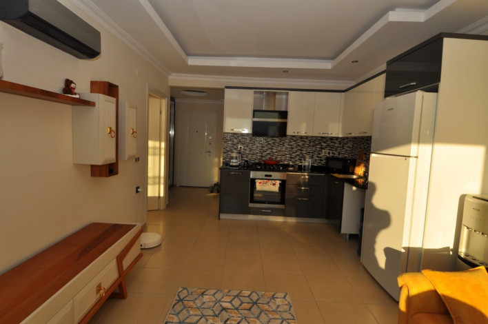 Квартира 1+1 с видом на море в Махмутларе, 65 м2 - Ракурс 13