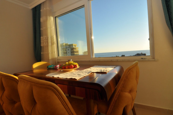 Квартира 1+1 с видом на море в Махмутларе, 65 м2 - Ракурс 16