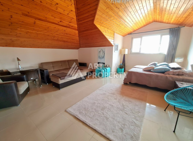 Шикарный дуплекс с сауной планировки 3+1 в районе Оба, 220м2 - Ракурс 12