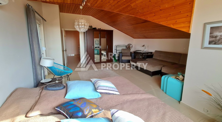 Шикарный дуплекс с сауной планировки 3+1 в районе Оба, 220м2 - Ракурс 20