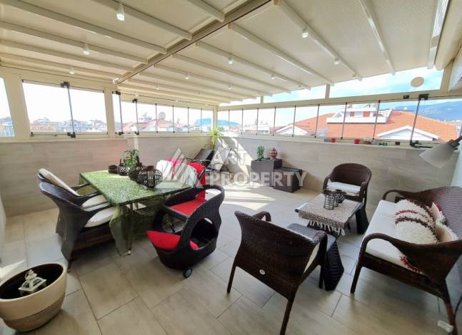 Шикарный дуплекс с сауной планировки 3+1 в районе Оба, 220м2 - Ракурс 21