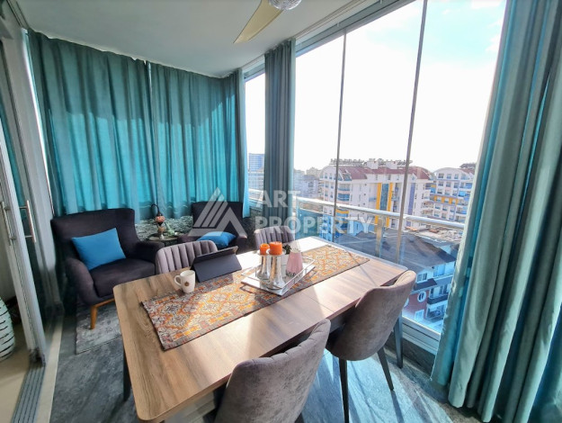 Дуплекс с большой террасой планировки 3+1 в районе Оба, 180м2 - Ракурс 3