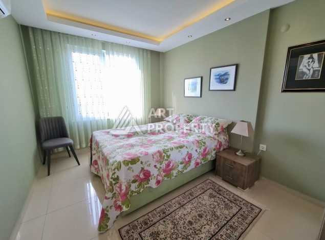 Дуплекс с большой террасой планировки 3+1 в районе Оба, 180м2 - Ракурс 10