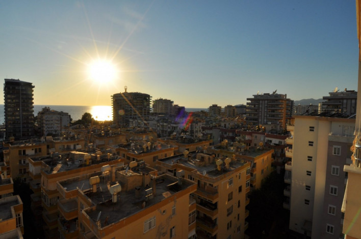 Квартира 1+1 с видом на море в Махмутларе, 65 м2 - Ракурс 20