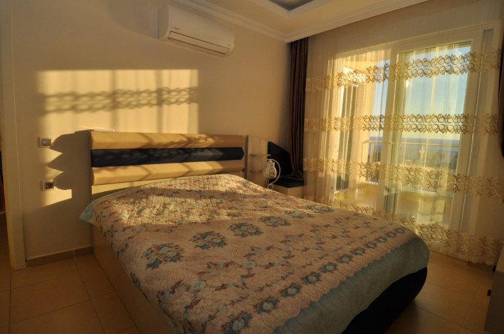 Квартира 1+1 с видом на море в Махмутларе, 65 м2 - Ракурс 21