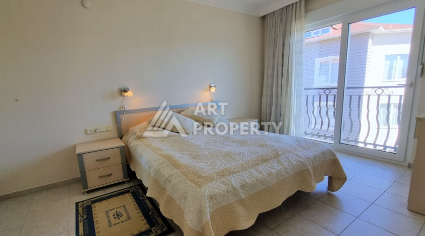 Двухуровневая квартира с мебелью и бытовой техникой в районе Оба, планировка 3+1, 125м2 - Ракурс 9